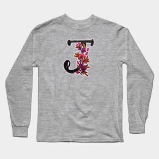 Letter J Long Sleeve T-Shirt